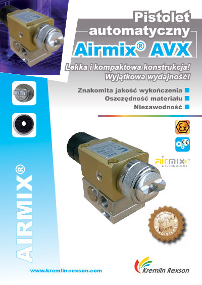 Pistolet automatyczny Airmix AVX