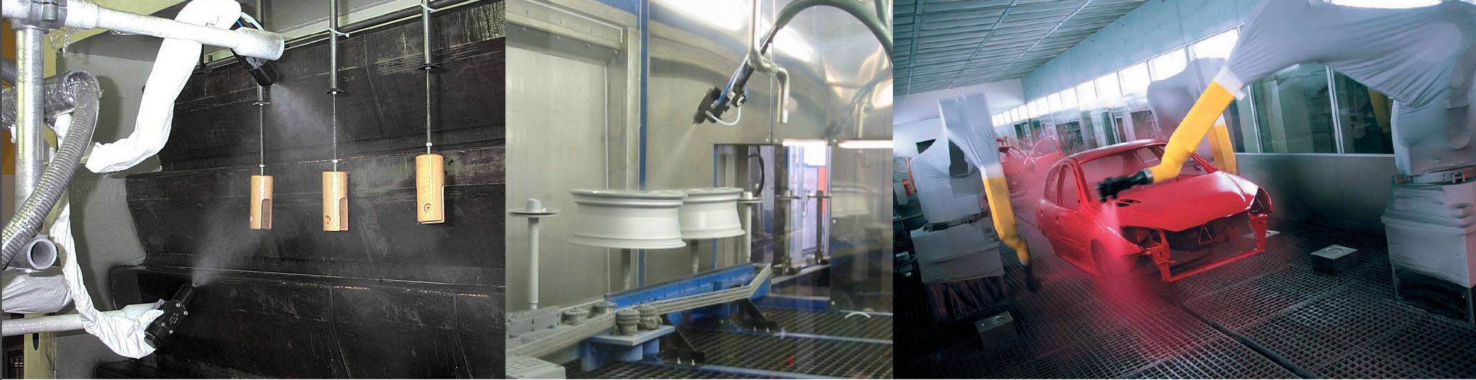 SAMES, SAMES Kremlin, TRP SAMES automatyczny rozpylacz pneumatyczno-elektrostatyczny, zwiększona produktywność